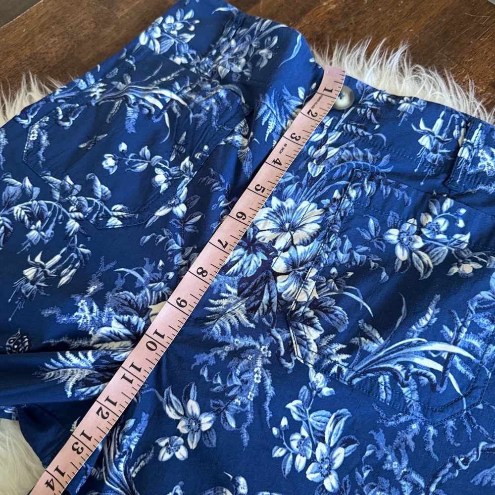 Maeve Blue and White Floral Pants “The Colette” - Picture 10 of 12